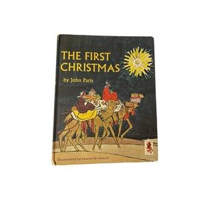 Vintage “My First Christmas” Hardcover Kids Book by John Paris [1970]